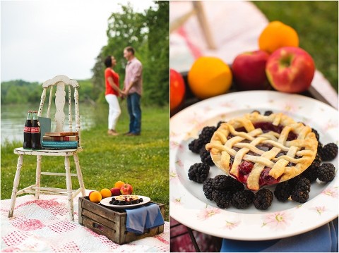 picnic engagement photo ideas