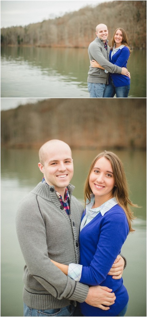knoxville lake engagement pics