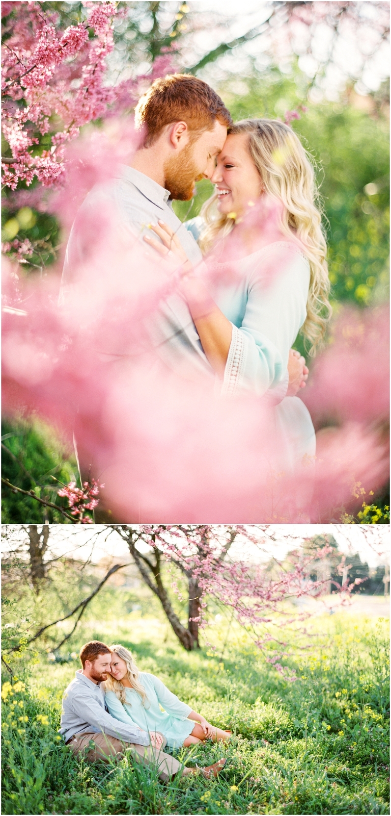 knoxville spring engagement photos