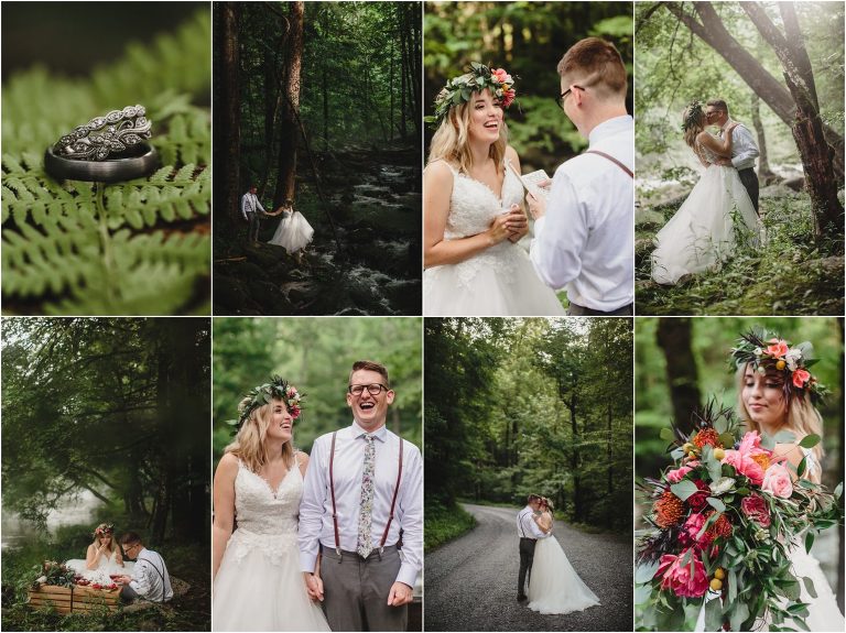 Greenbrier Wedding in the Great Smoky Mountains National Park