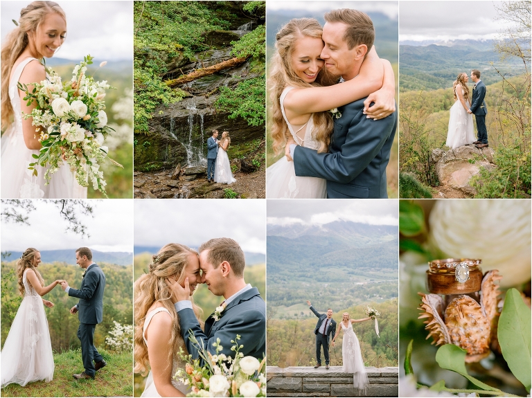 Foothills Parkway Wedding in the Smoky Mountains