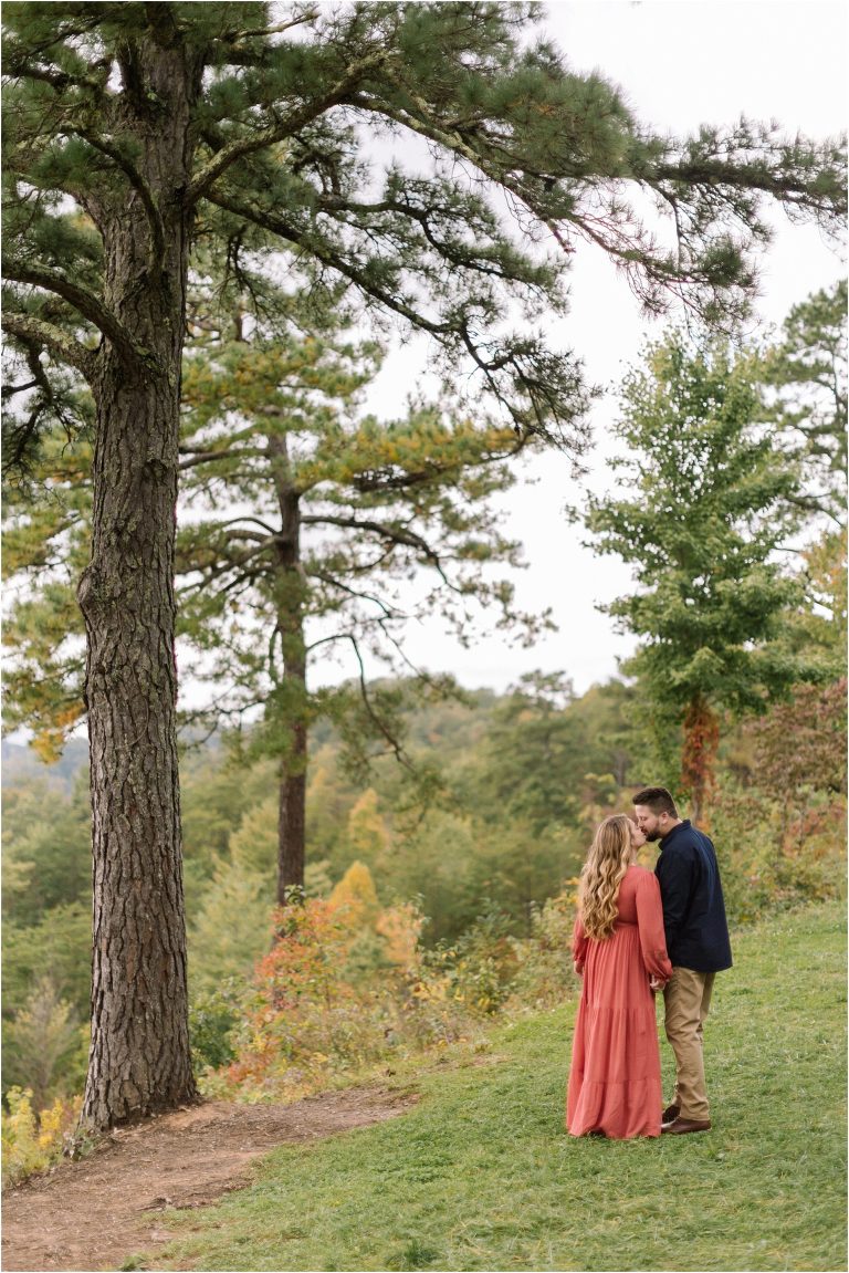 foothills parkway engagement photos