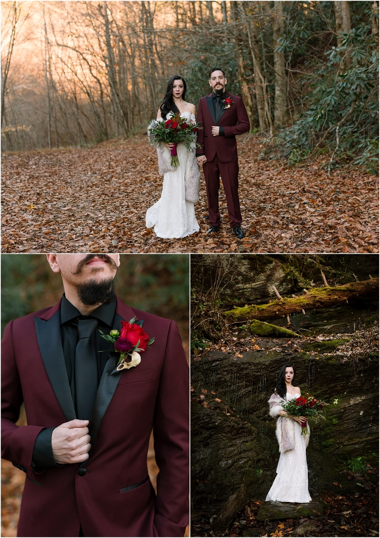 foothills parkway fall wedding